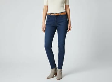 jeansy wyszczuplające damskie: Jeansy damskie, rozmiar M — 5