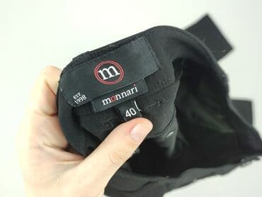 legginsy damskie plus size: Monnari, Material trousers for women, size L (EU 40) — 4