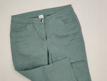 Women: Material trousers for women, size L (EU 40) — 1