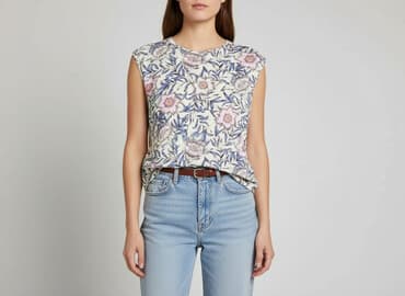 bluzki na 30 urodziny: H&M, T-shirt damski, rozmiar L — 6