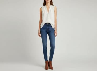 bluzka bez rękawów h m: H&M, Bluzka damska, rozmiar XS — 1