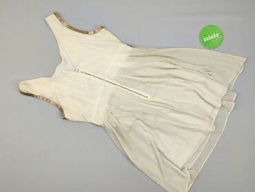 solar złota sukienka: Sukienka damska, rozmiar S — 3