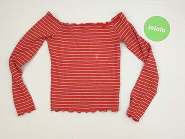 bluzki prazkowane: Bershka, T-shirt damski, rozmiar S — 2