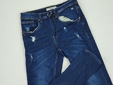 biale jeansy: Jeansy damskie, rozmiar M — 1