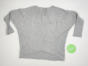 szary plaszcz pull: Bluzka damska, rozmiar One size — 3