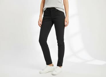 cekinowe spodnie h m: H&M, Spodnie materiałowe damskie, rozmiar XS — 7