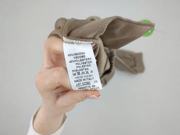 joggery beżowe damskie: Spodnie dresowe damskie, rozmiar M — 4