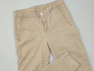 Vila, Material trousers for women, size S (EU 36)