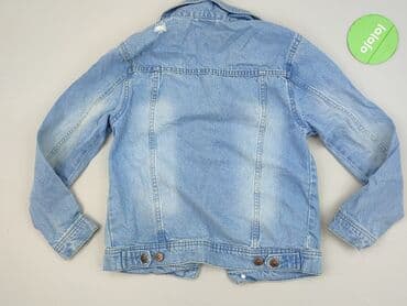 letnia sukienka z guzikami: Dziecięca kurtka jeansowa, 10 lat, 134-140 cm, Cool Club, stan - Bardzo dobry — 3