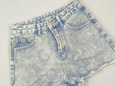 woskowane jeansy z wysokim stanem: Shein, Szorty damskie, rozmiar XS — 1