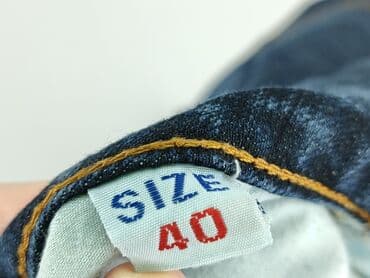 jeansy plus size wysoki stan: Jeansy damskie, rozmiar M — 5