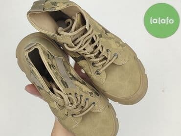 kozaki zimowe w ccc: Męskie buty taktyczne/trekkingowe w kolorze piaskowym z kamuflażem. - — 7