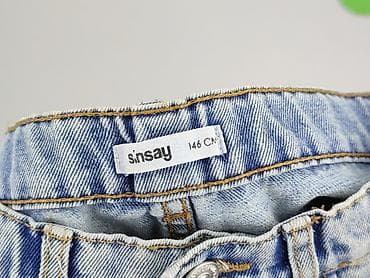 ea7 spodenki: Spodnie jeansowe, Sinsay, 11 lat, 146, stan - Bardzo dobry — 4