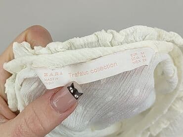 top zara basic: Zara, Women's blouse, size M — 4