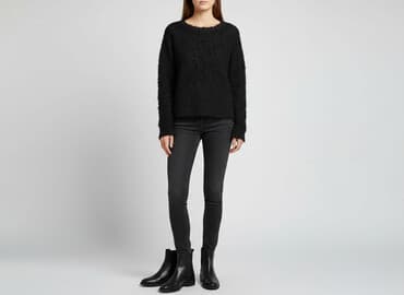 sukienki sweterkowe damskie allegro: Sweter damski, rozmiar S — 1