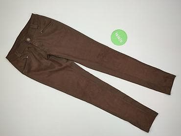 pull on trousers h: Spodnie materiałowe damskie, rozmiar S — 2