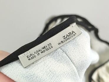 czarne body z długim rękawem zara: Zara, Bluzka damska, rozmiar L — 4