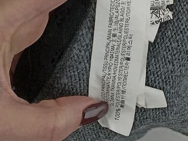 czarna kurtka zimowa zara: Zara, Sweter damski, rozmiar L — 5