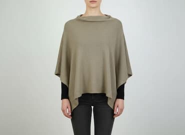 wegańskie buty zimowe: Ponczo damskie, rozmiar One size — 5