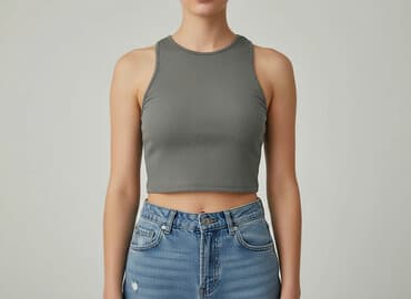 bluzki prazkowane: Top damski, rozmiar S — 7