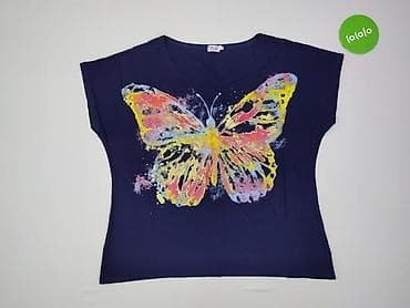 basic t shirt h: T-shirt damski, rozmiar 5XL — 2