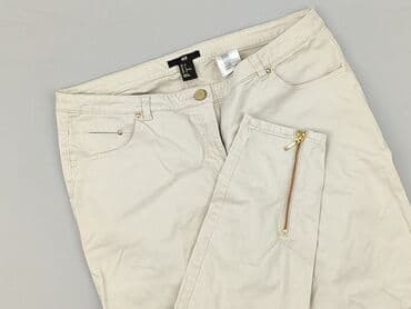 h m spodnie z rozszerzanymi nogawkami: H&M, Spodnie materiałowe damskie, rozmiar M — 1