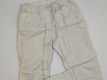 hm cargo: Material trousers for women, size L — 1