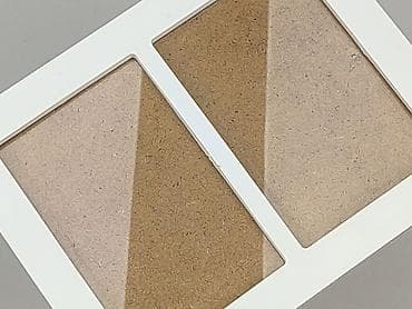 Artykuły papiernicze: Ramka na 2 zdjęcia – biała, pozioma/pionowa - Kolor: biały - Układ — 5