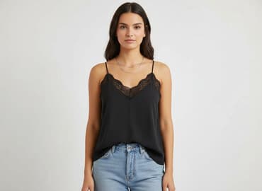 stradivarius top siateczkowy: Stradivarius, Top damski, rozmiar S — 1