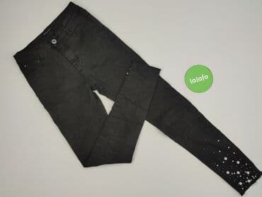 czarne spodnie damskie stradivarius: Джинси жіночі, розмір S — 2