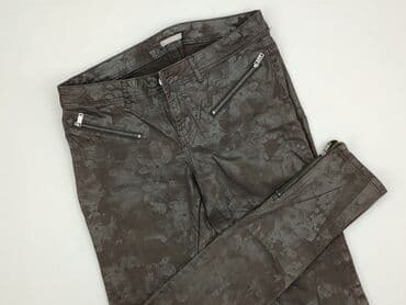 orsay spodnie woskowane czarne: Orsay, Брюки жіночі, розмір L — 2