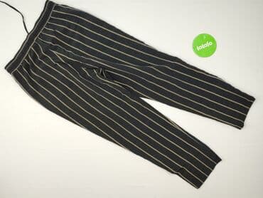 deichmann czarne sandały: H&M, Spodnie materiałowe damskie, rozmiar S — 3