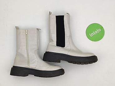 buty na platformie: Botki damskie, rozmiar 36 — 3