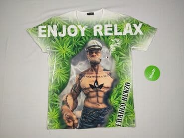 włoskie ubrania plus size: T-shirt for men, size 5XL — 2