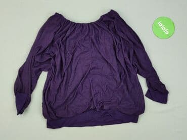 bluzki oversize opadające ramię: Bluzka damska, rozmiar S — 4