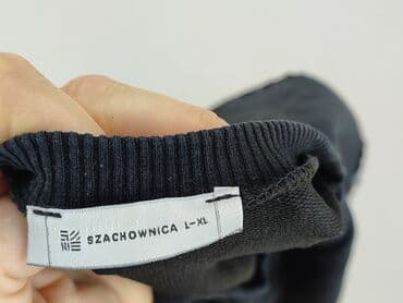 кофти жіночі польські: SZACHOWNICA, Women's blouse, size L (EU 40) — 4