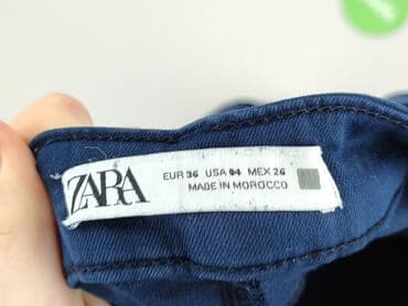 zara woskowane spodnie: Zara, Jeans for women, size S (EU 36) — 4