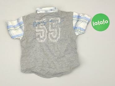 kurtka napapijri: Shirt 1.5-2 years, condition - Good, pattern - Cell, color - Light blue — 3