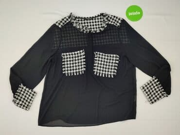 eleganckie bluzki czarne: One More Story, Bluzka damska, rozmiar L — 2