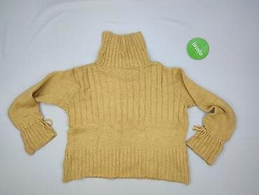 elegancki sweter: Golf damski, rozmiar 3XL — 3