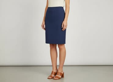 granatowa spódnice reserved: Reserved, Spódnica damska, rozmiar S — 9