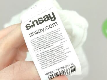 koszulka z orzełkiem: Sinsay, T-shirt damski, rozmiar XL — 4
