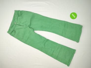 dżinsy bootcut: Spodnie materiałowe damskie, rozmiar L — 2