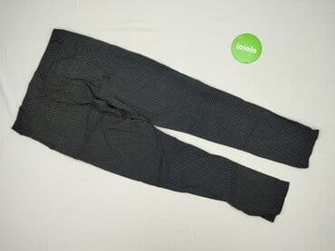 spodnie czarne materiałowe damskie: Spodnie materiałowe damskie, rozmiar L — 3