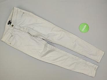 jeansy pull and bear: H&M, Spodnie materiałowe damskie, rozmiar M — 2