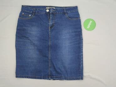 spódniczka dżinsowe z wysokim stanem: Spódnica damska, rozmiar S — 2