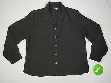 bluzki motylek: Koszula damska, rozmiar 4XL — 2