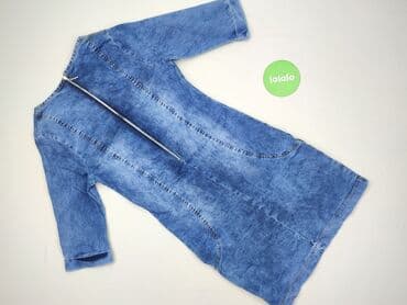 sukienki dżinsowe dla puszystych: Sukienka damska, rozmiar S — 4