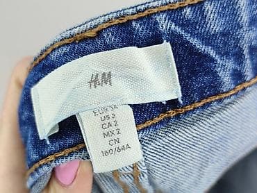 jeans blue versace: H&M, Jeansy damskie, rozmiar 2XS — 4