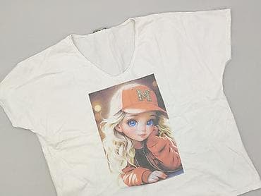 t shirty oversize basic: T-shirt damski, rozmiar 8XL — 1
